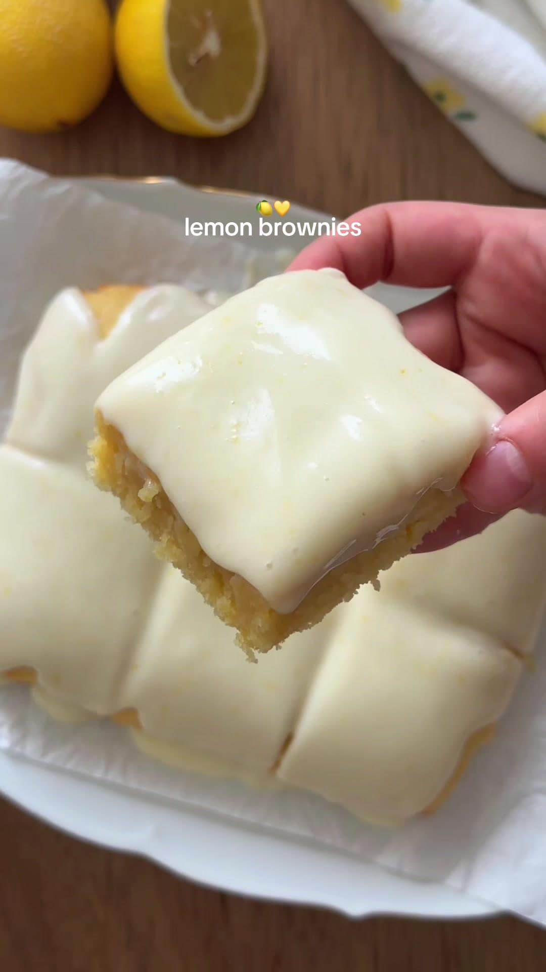 Lemon Brownies