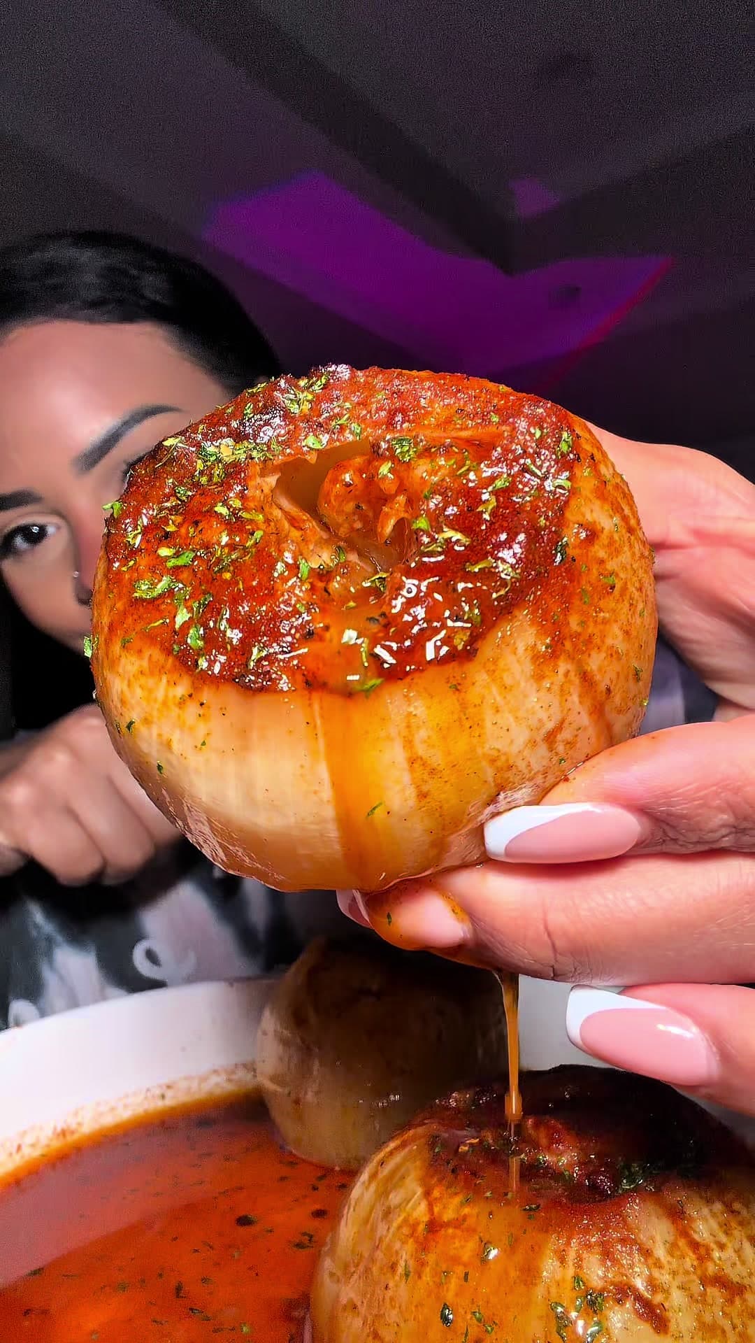Onion Boil Mukbang