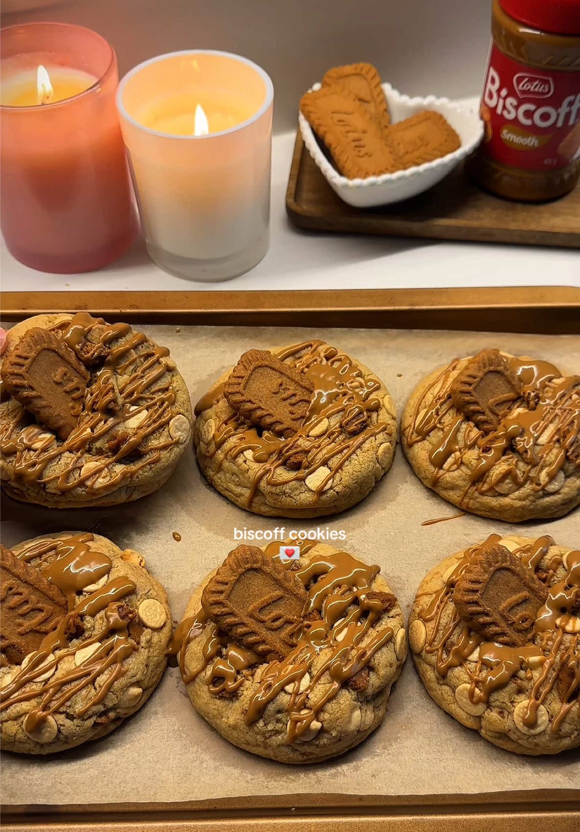 Biscoff White Chocolate Cookies