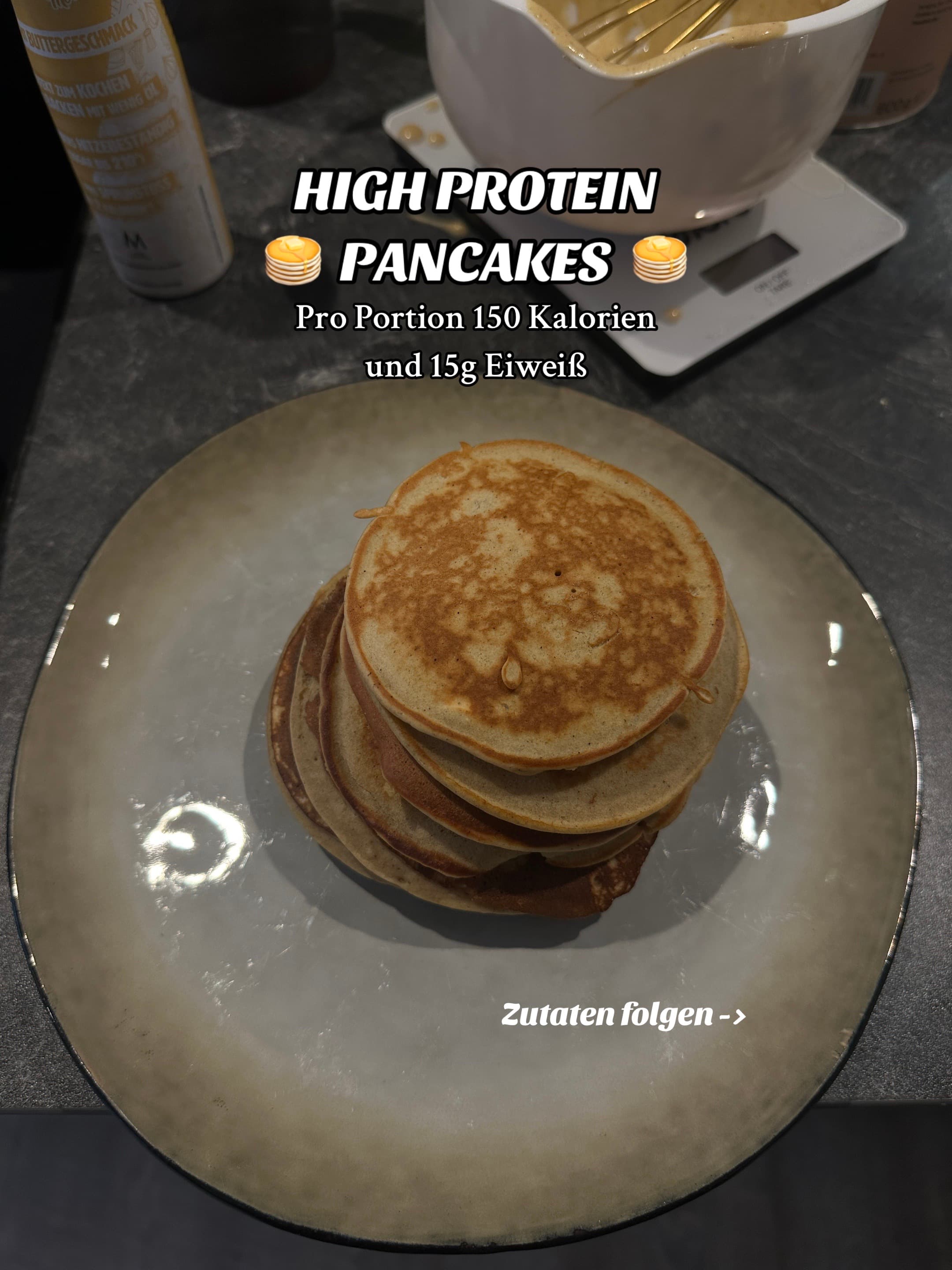 High Protein Pancakes
