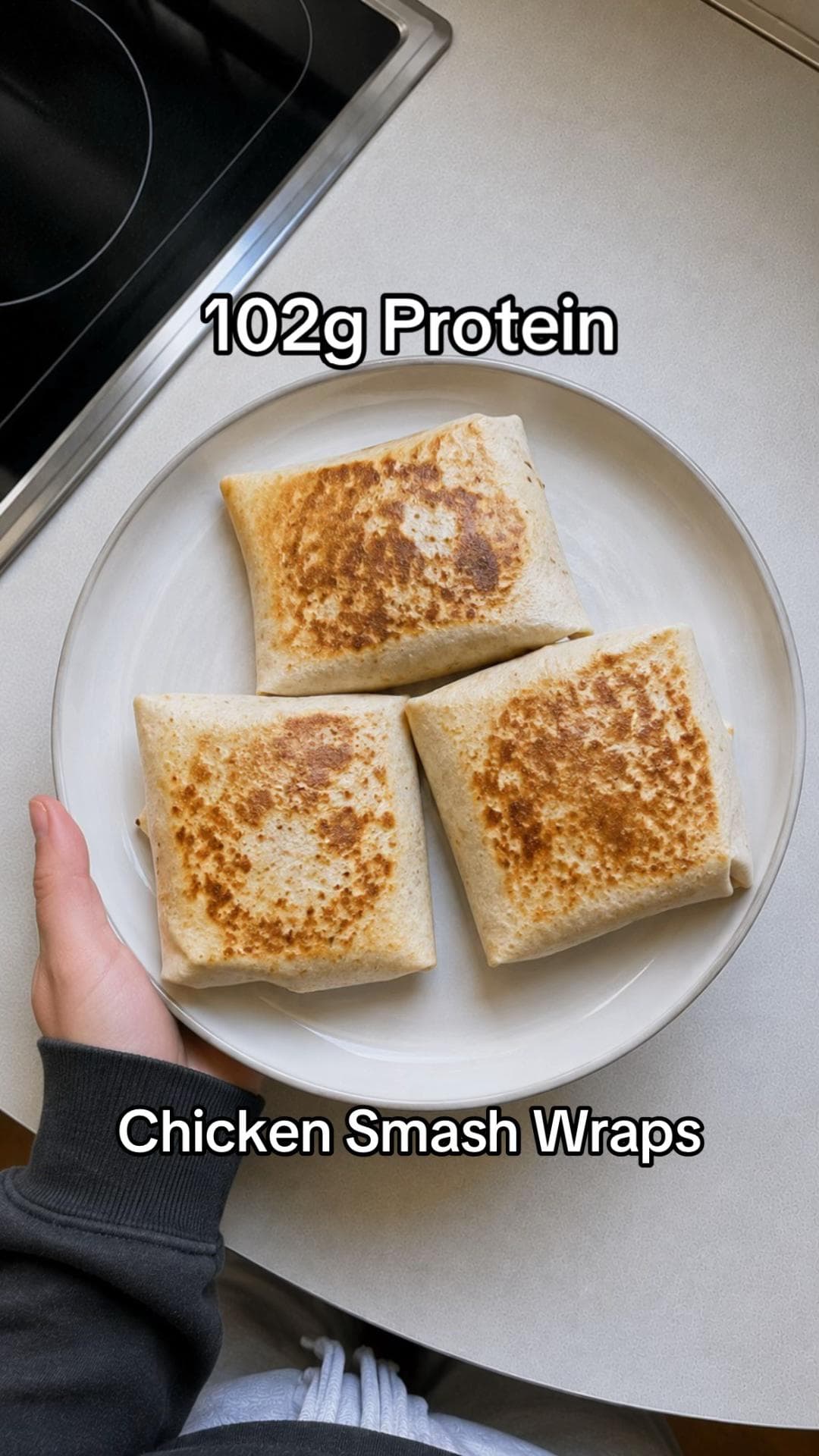 102g Protein Chicken Wraps