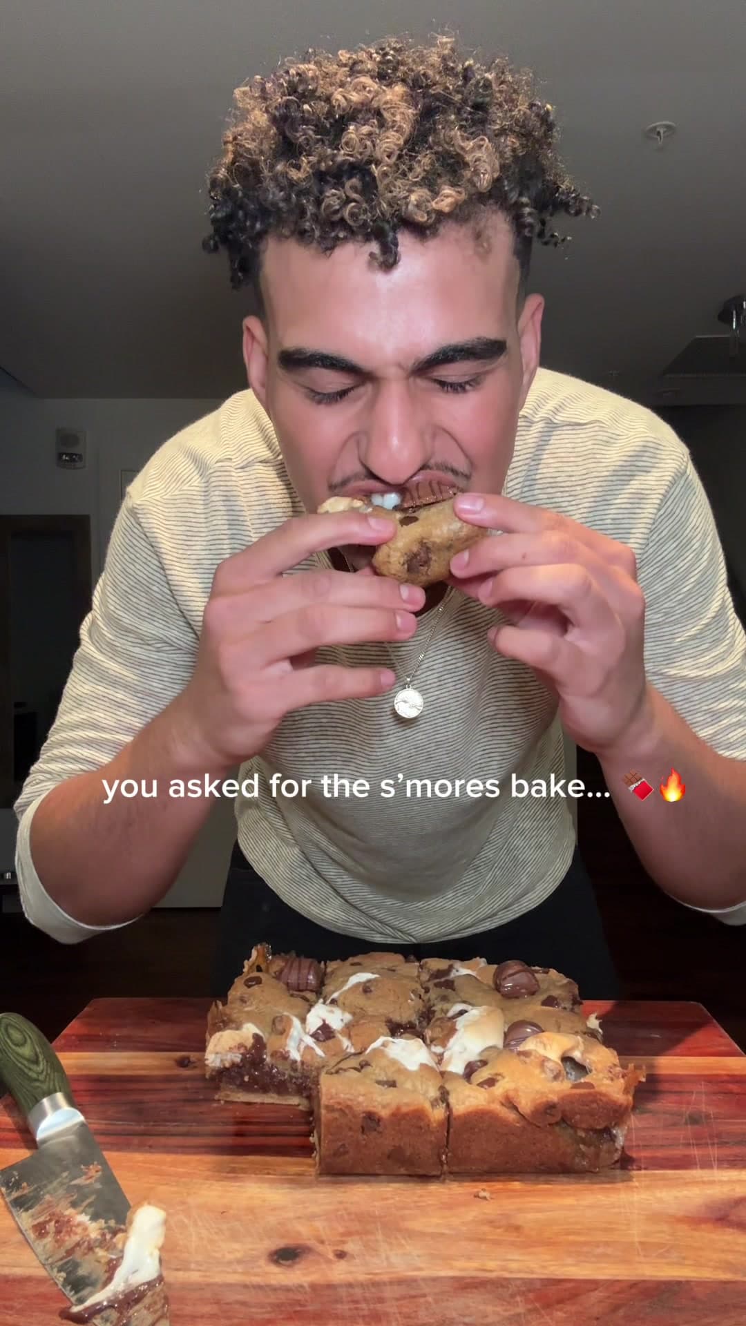 S’mores Cookie Bake
