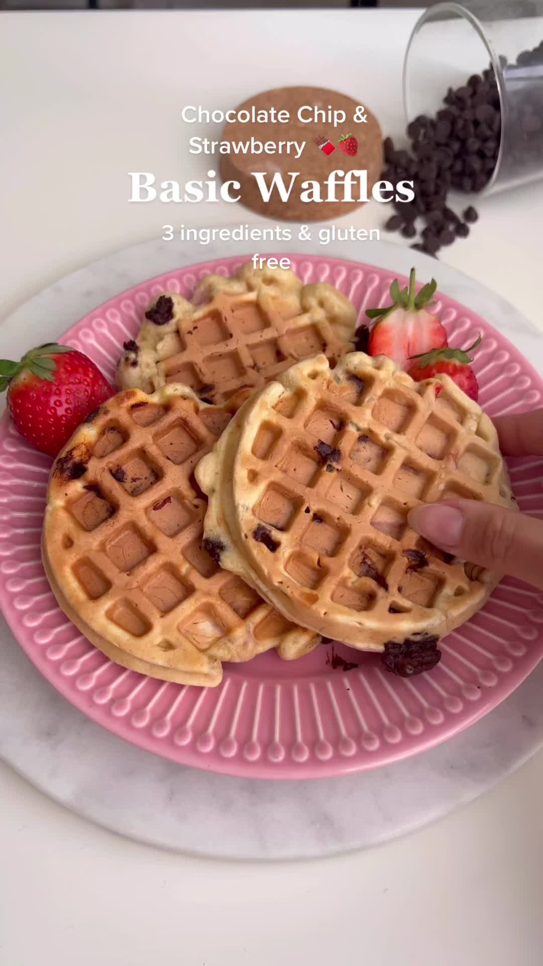 Gluten-Free Chocolate Chip Waffles