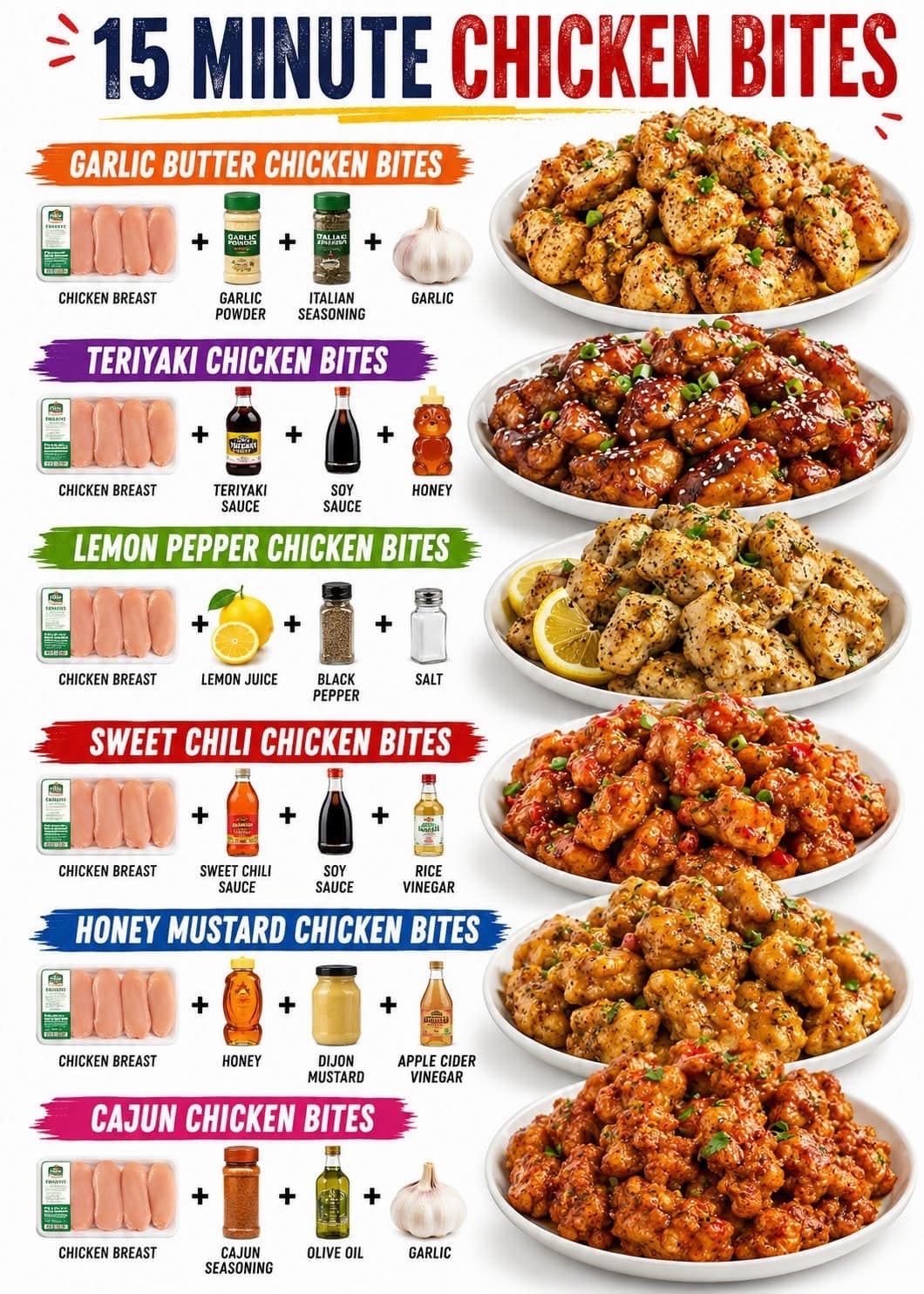 Garlic Butter Chicken Bites