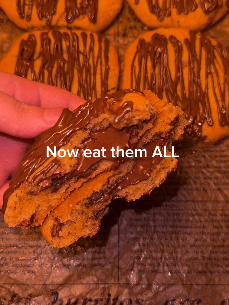 Sušenky plněné Nutellou