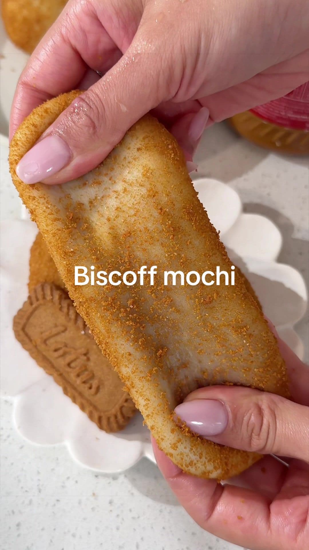 Biscoff Mochi