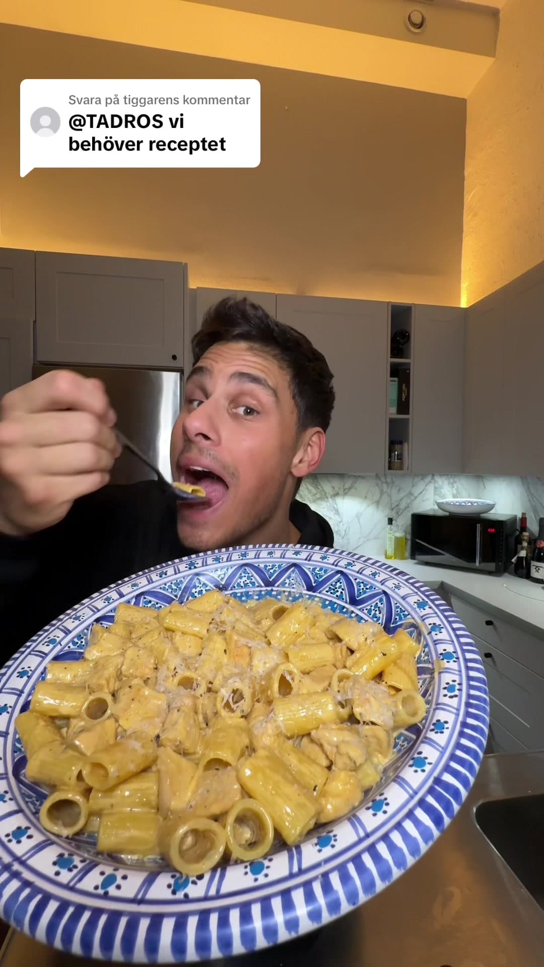 Krämig kycklingpasta