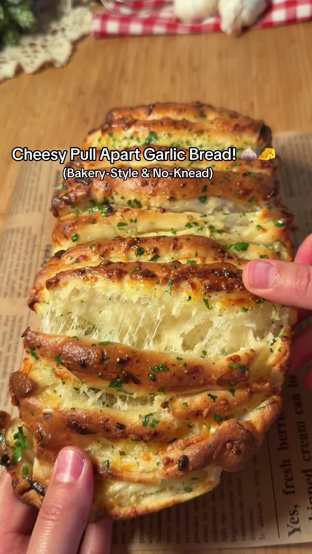 Pull-Apart-Knoblauchbrot