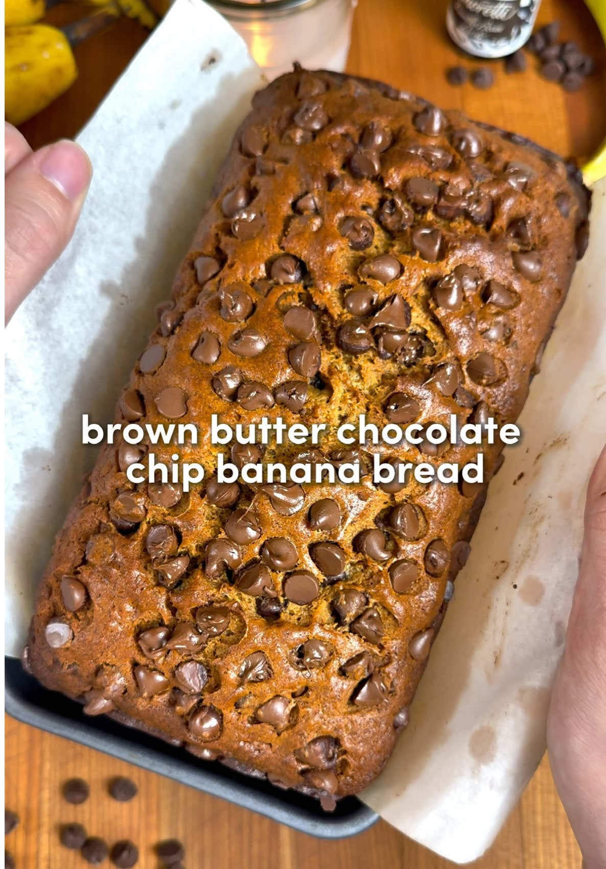 Brown Butter Chocolate Chip Banana Bread