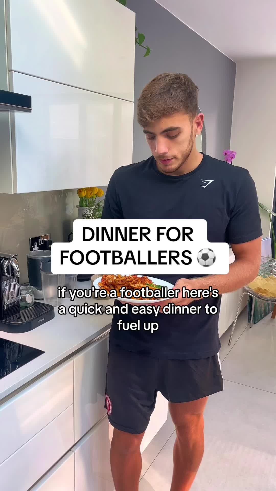 Footballers' Balanced Dinner