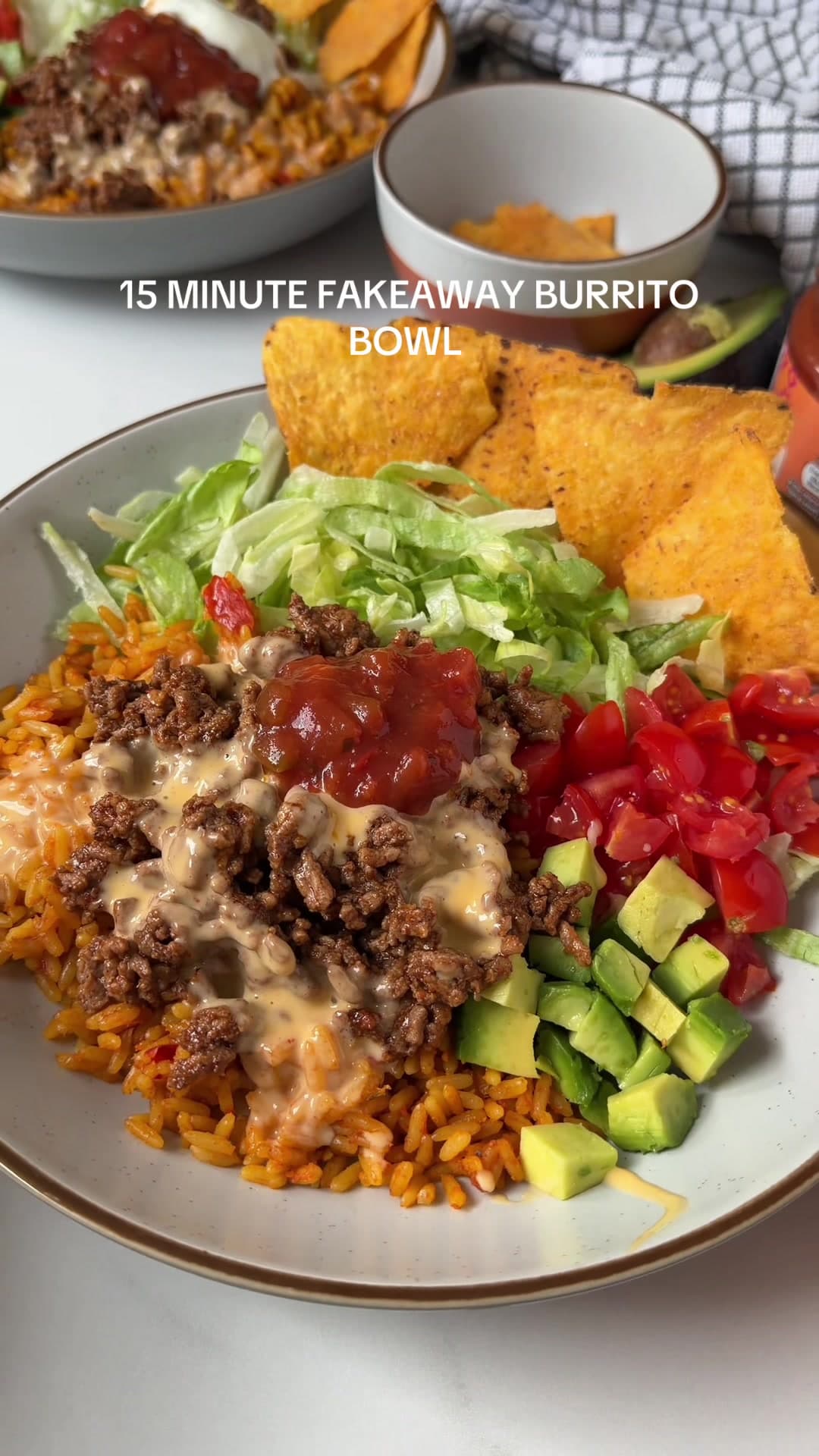 Nacho Beef Burrito Bowl