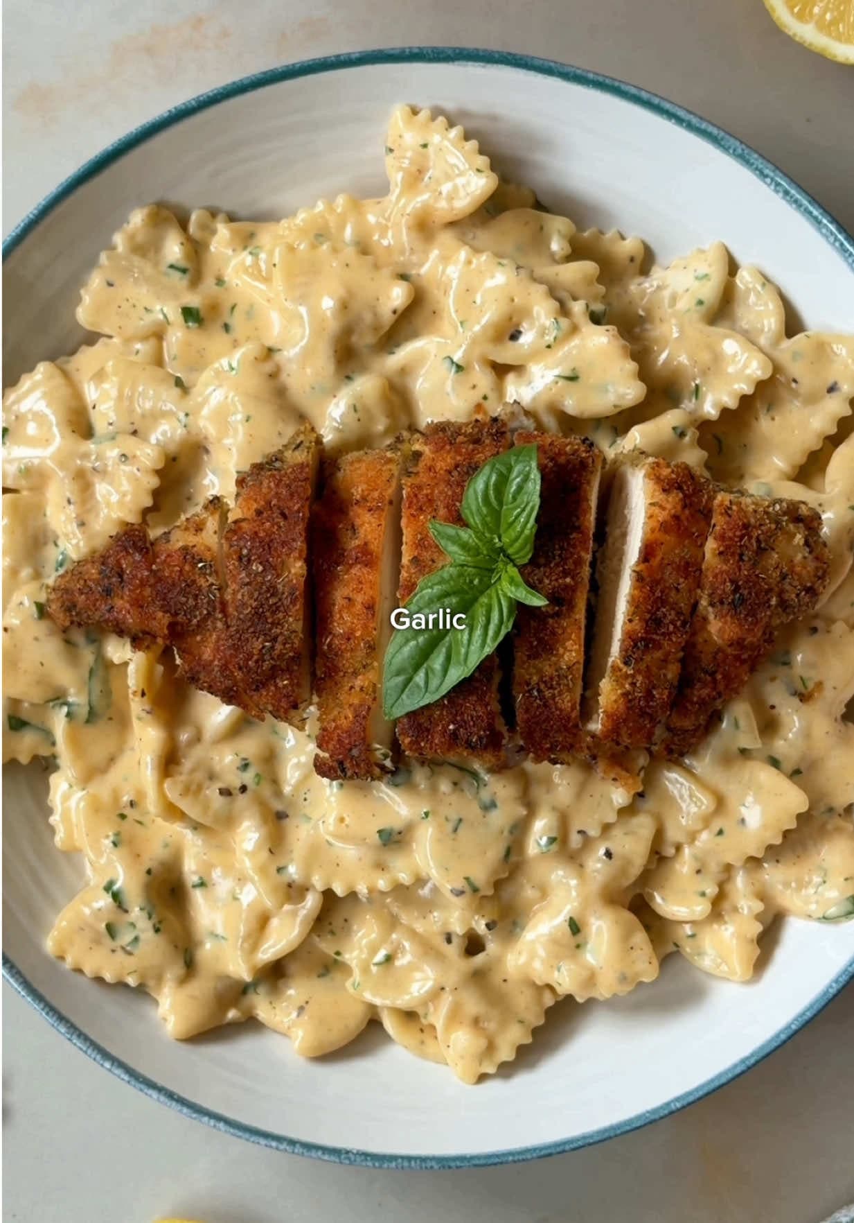 Creamy Garlic Parmesan Chicken Pasta