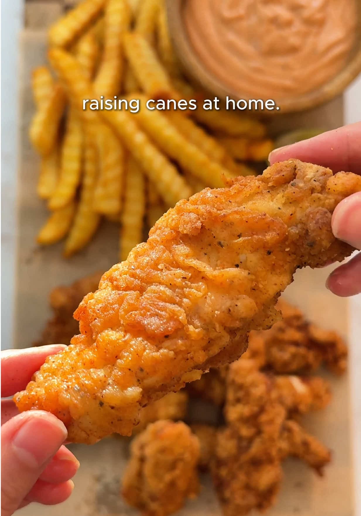 Pollo fritto stile Raising Cane's