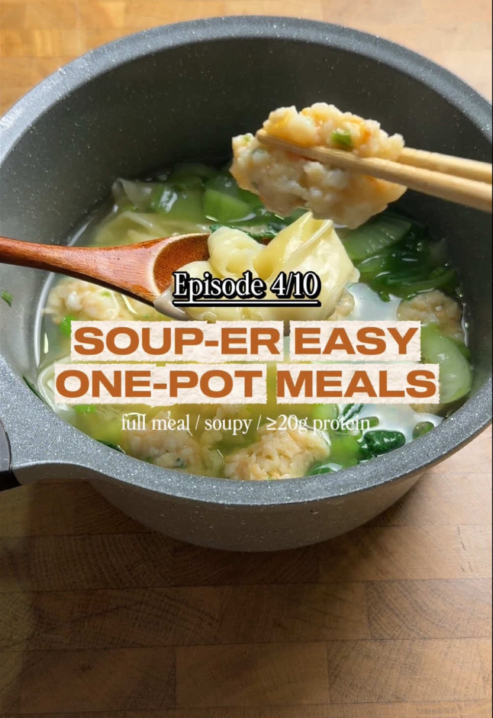 No-Wonton Wonton Soup