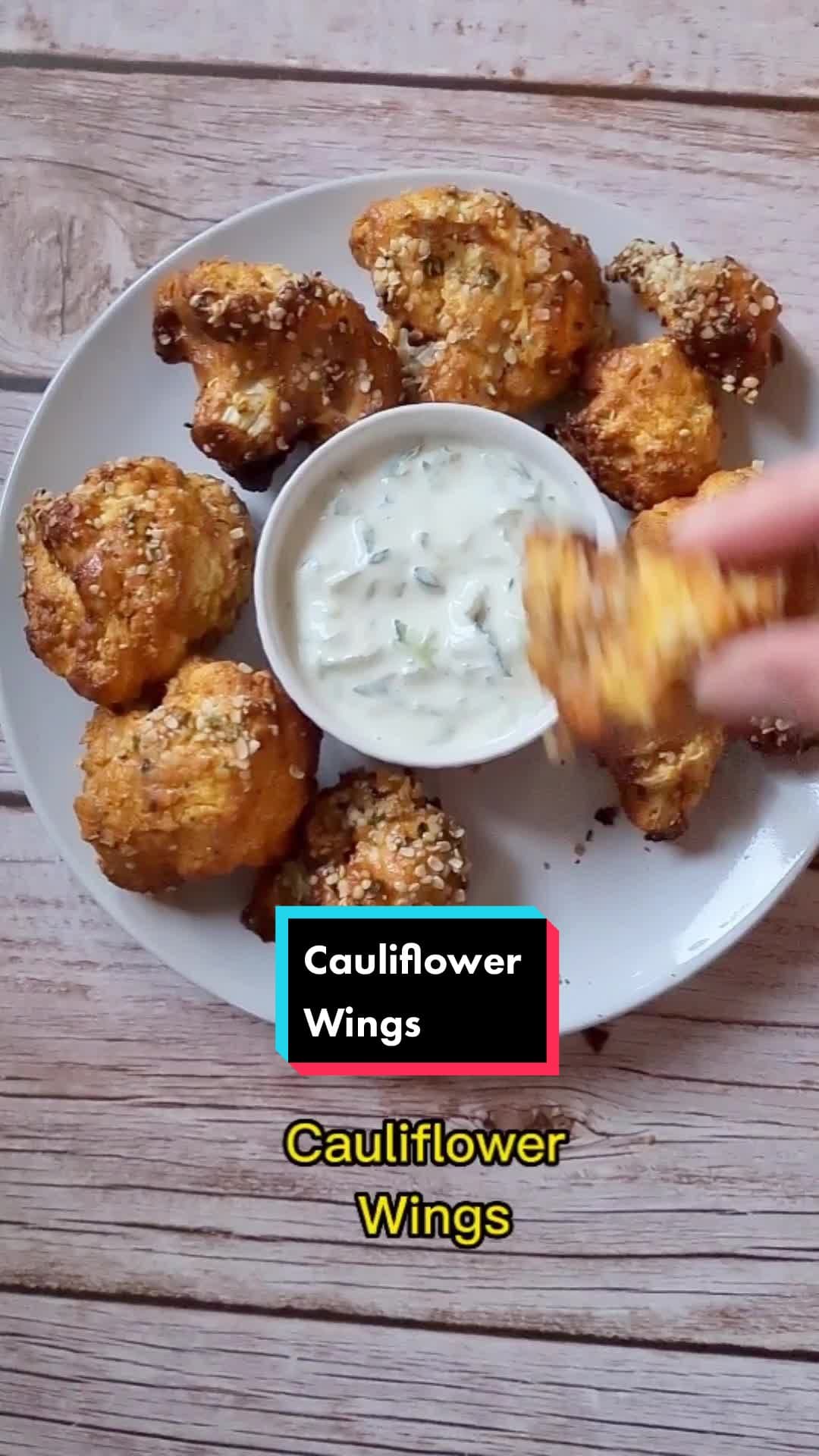 Vegan Cauliflower Wings