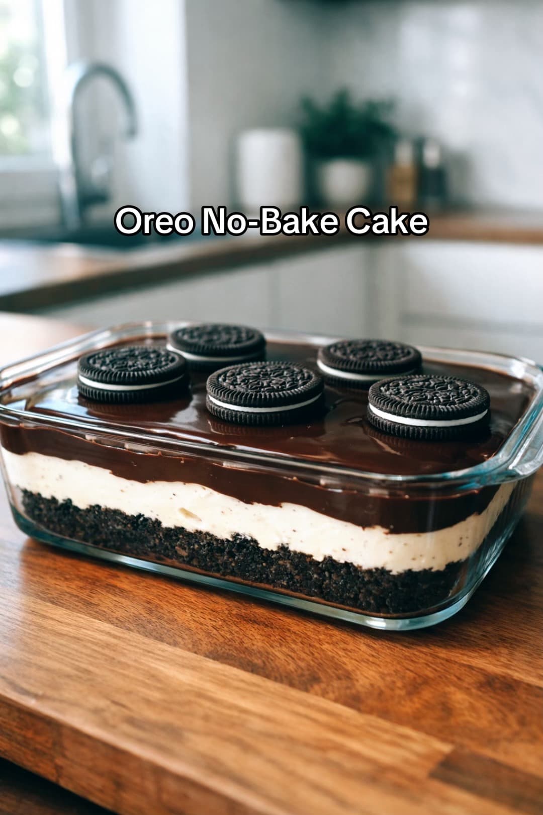 Κέικ Oreo Χωρίς Ψήσιμο
