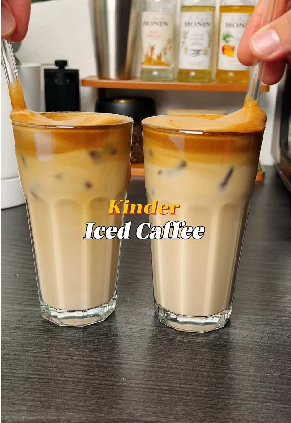 Kinder Iced Coffee