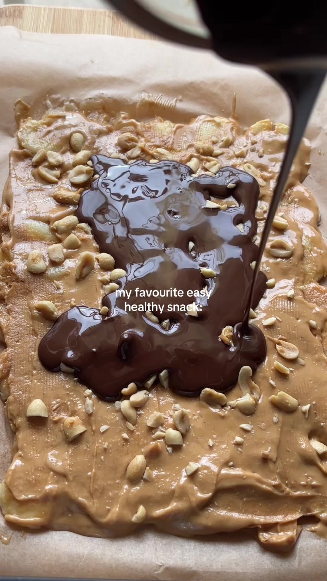 Frozen Chocolate Peanut Butter Banana Bites