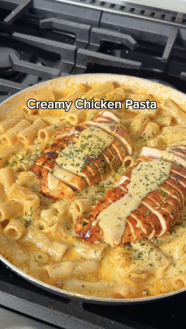 One Pot Creamy Chicken Pasta