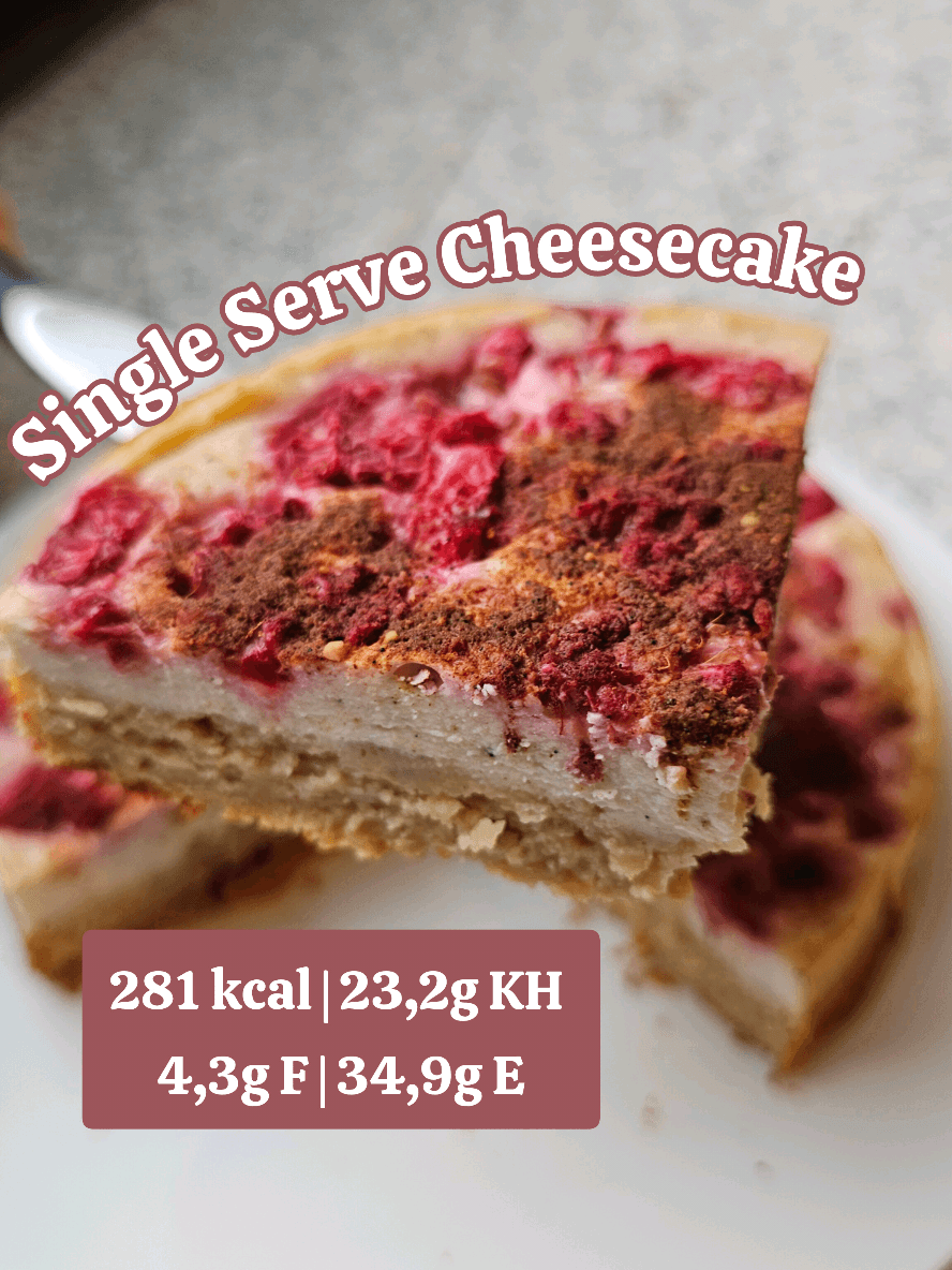 Single Serve Cheesecake