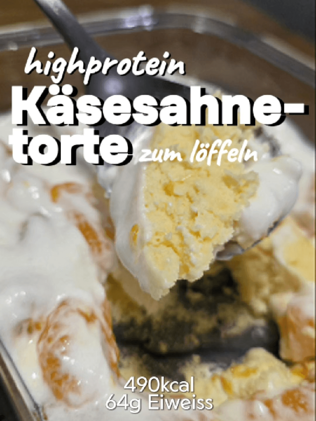 High Protein Käsesahnetorte