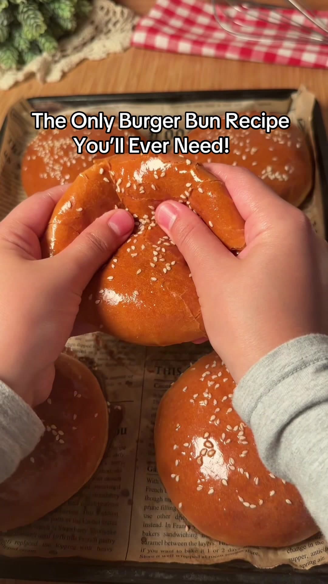 Panecillos para Hamburguesa