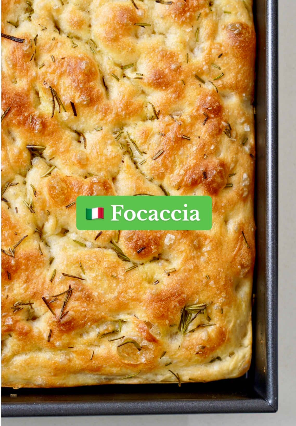 Easy No-Knead Focaccia