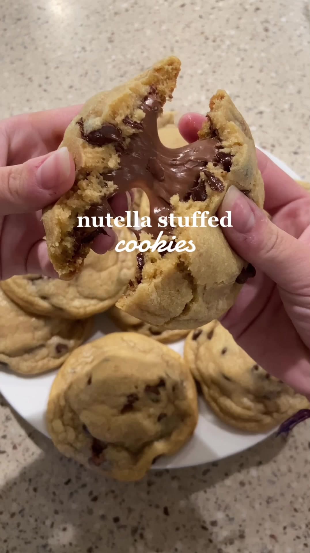 Nutella Chocolate Cookies