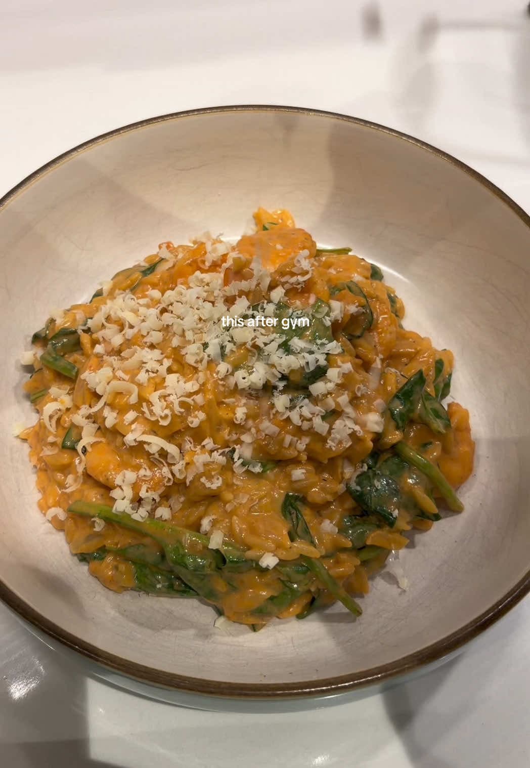 Prawn Cajun Creamy Orzo