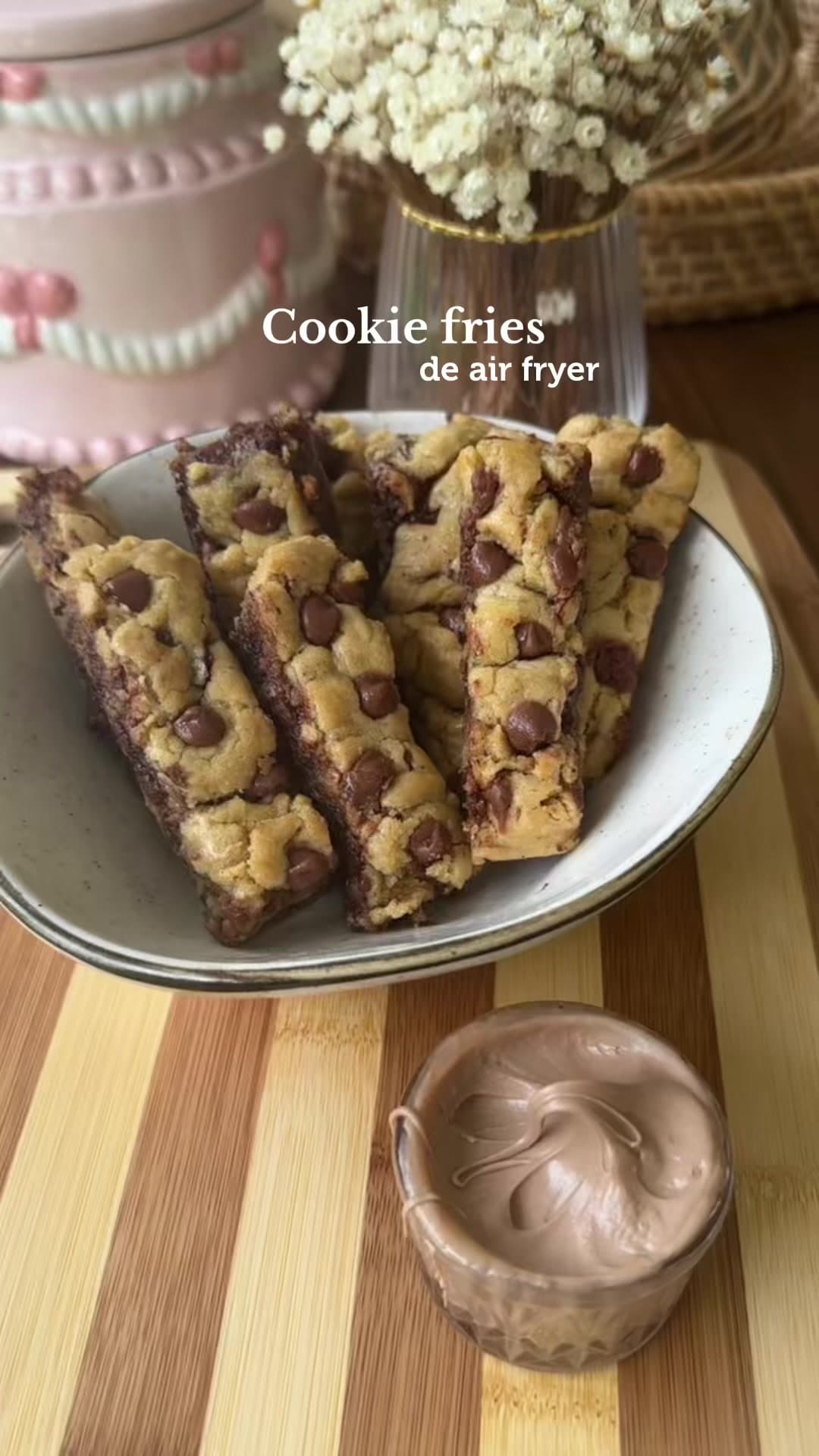 Airfryer Chocoladekoekjes