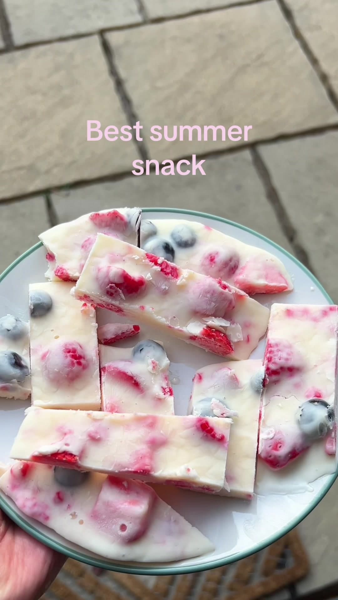 Frozen Yogurt Bars