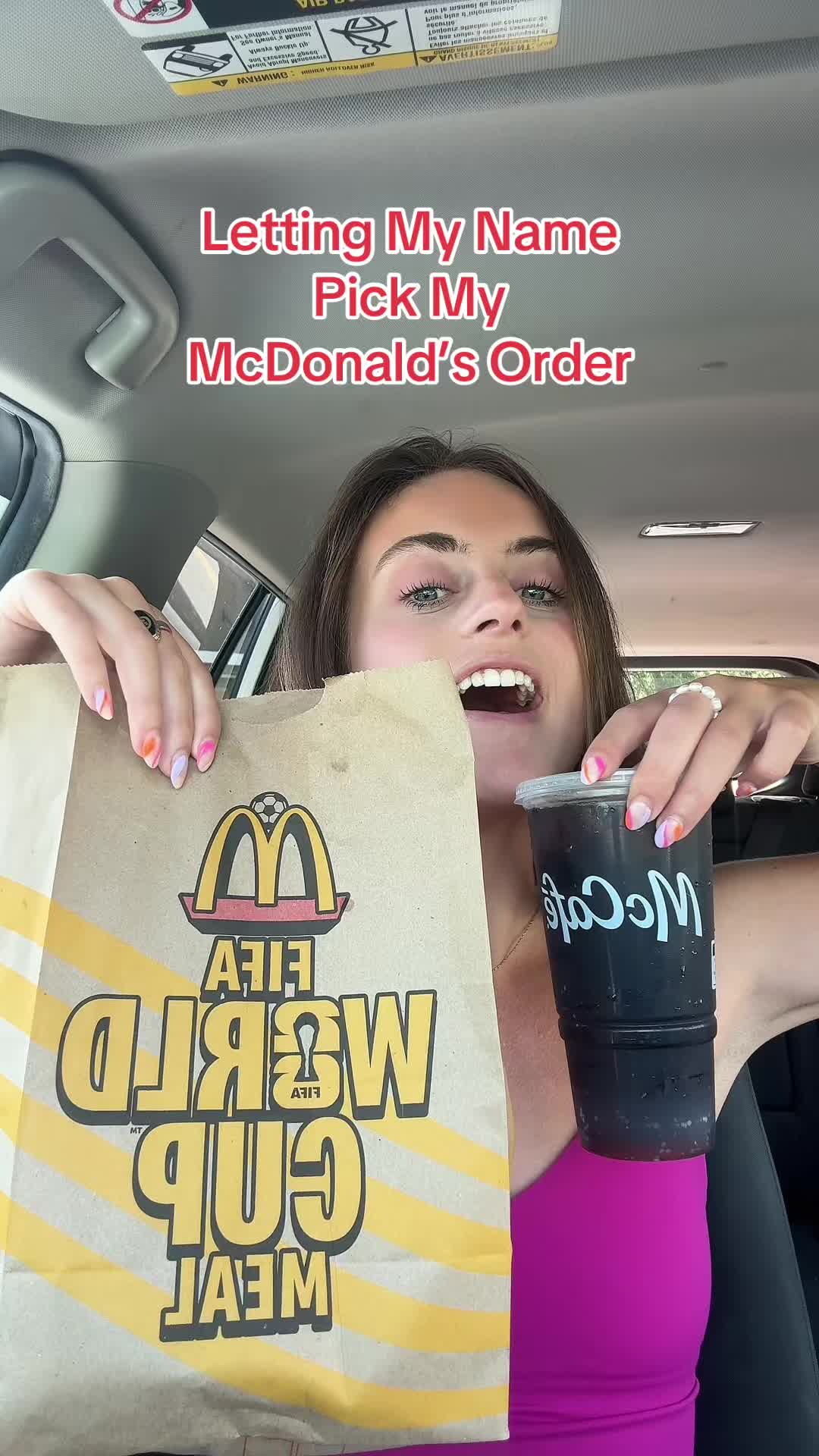 McDonald's Drive-Thru Chicken Sandwich Meal