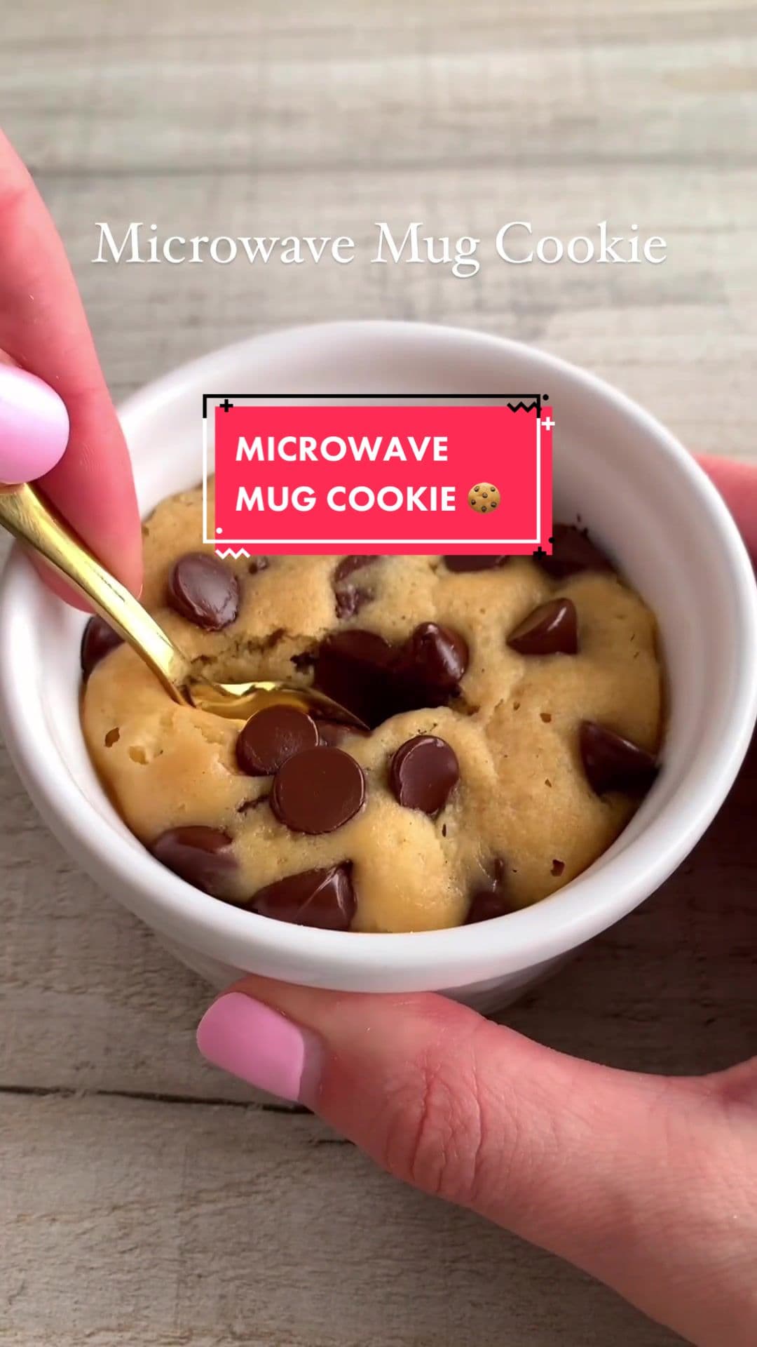 Microwave Mug Cookie