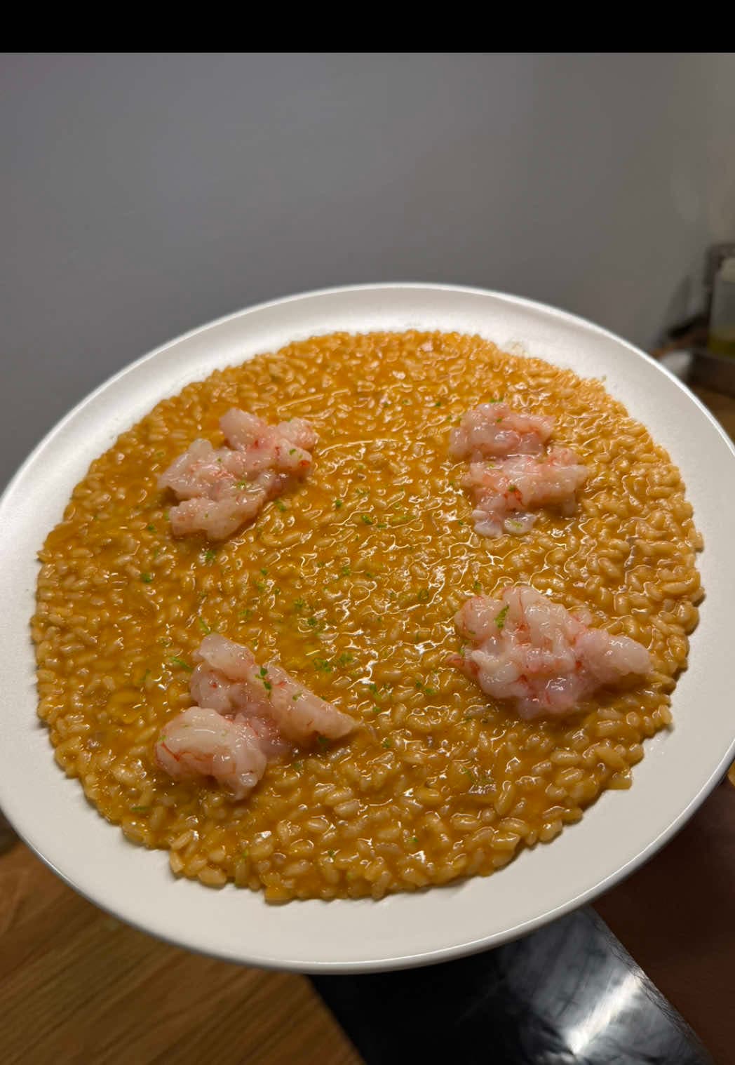 Risotto de Gamba Roja com Tartar