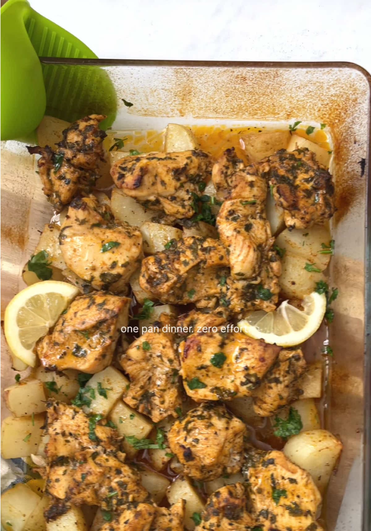 One-Pan Mediterranean Chicken and Potatoes
