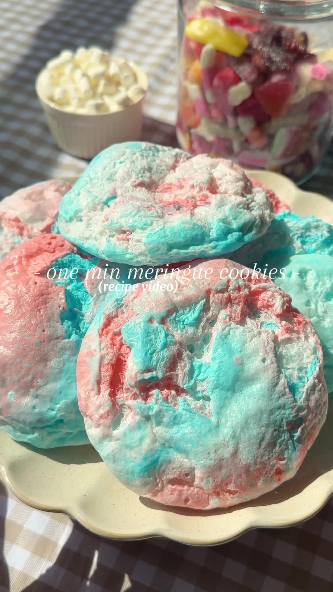 Microwave Meringue Cookies