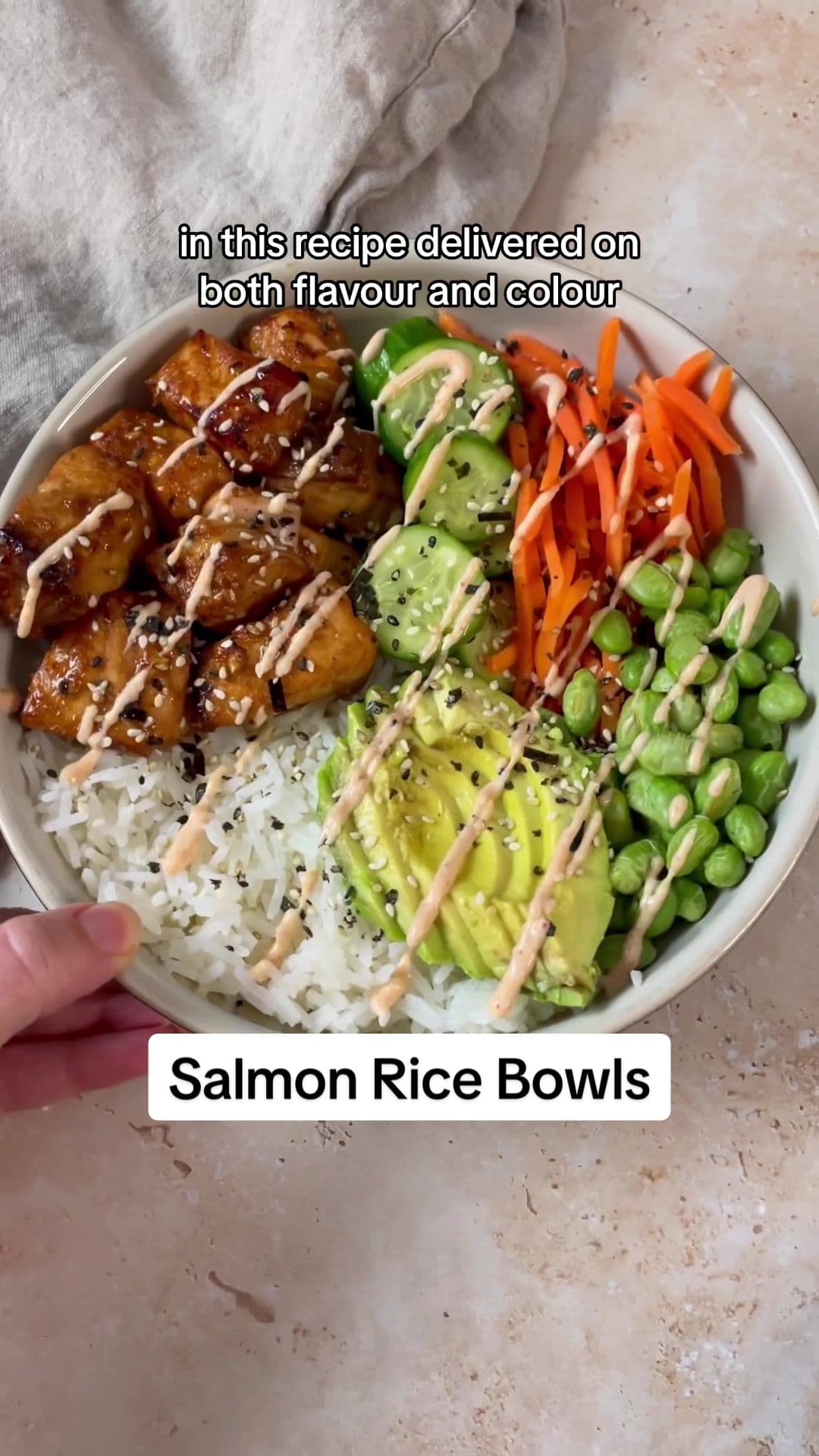 Salmon Rice Bowls