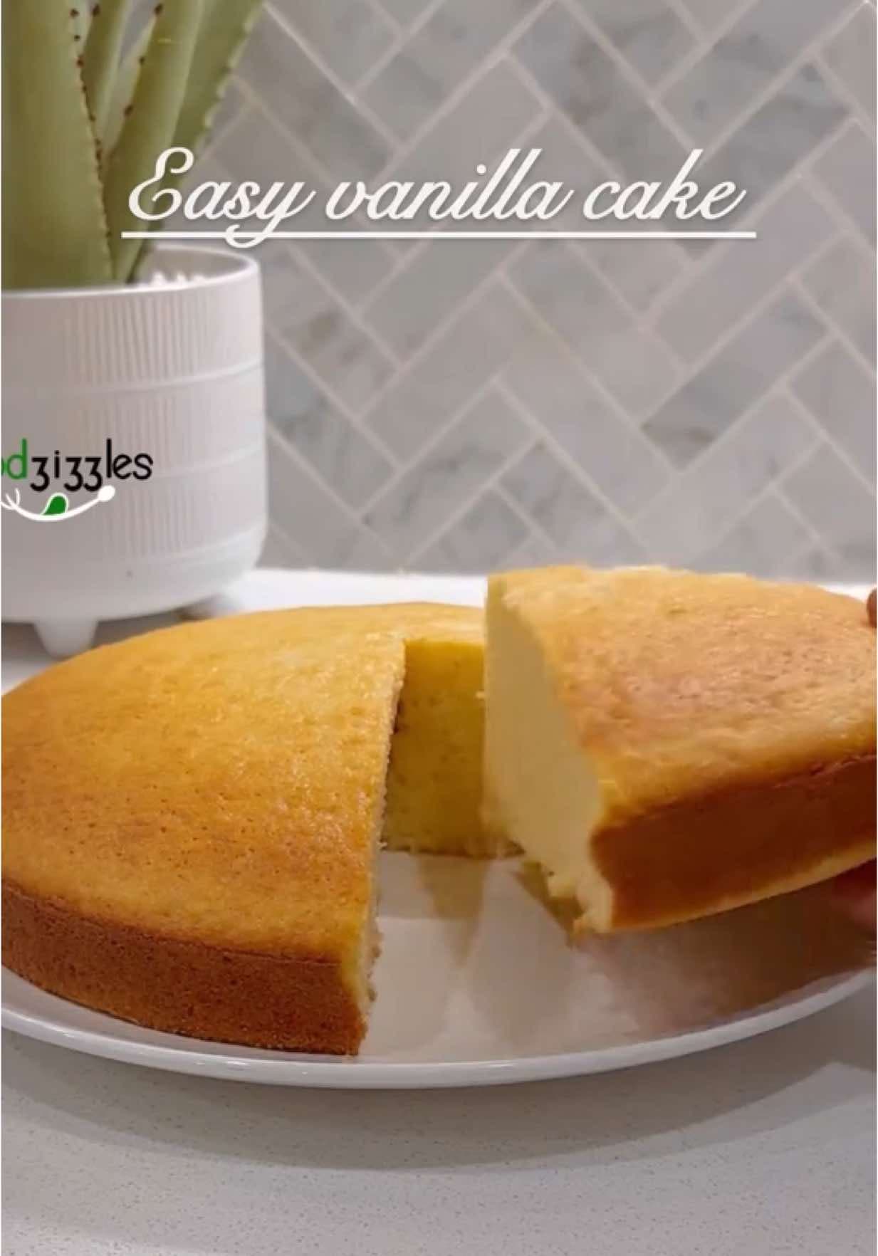 Moist Vanilla Cake