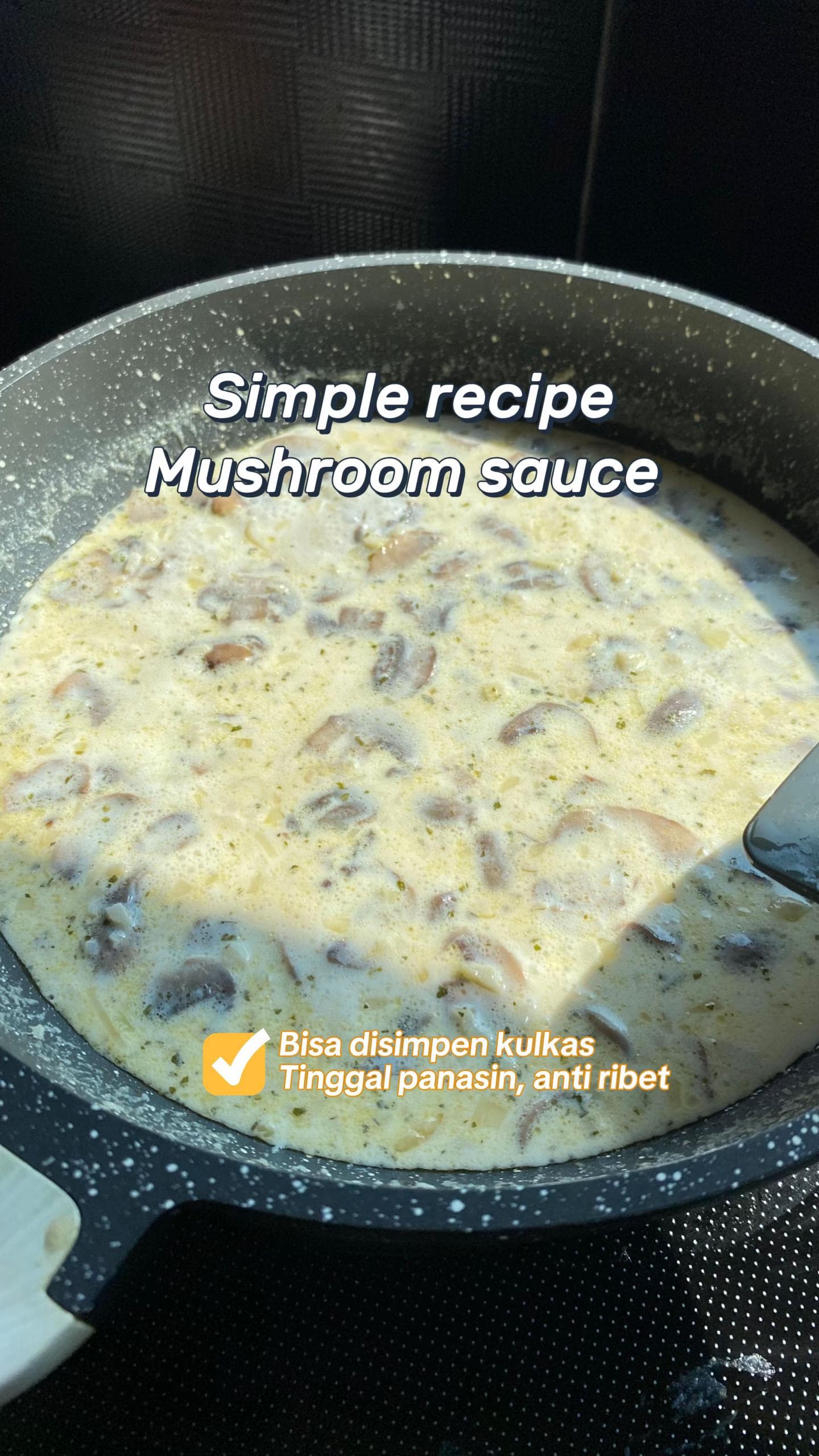 Saus Jamur Sederhana