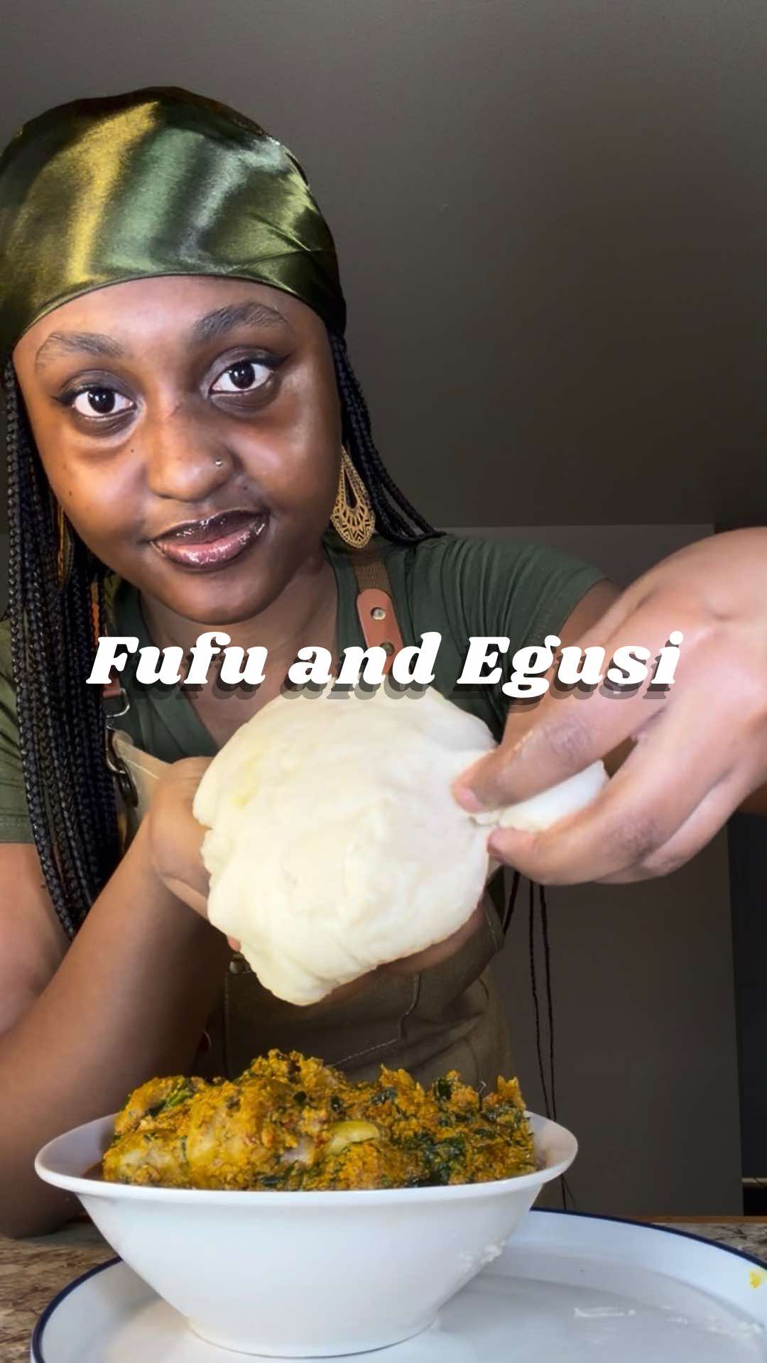 Fufu and Egusi Soup