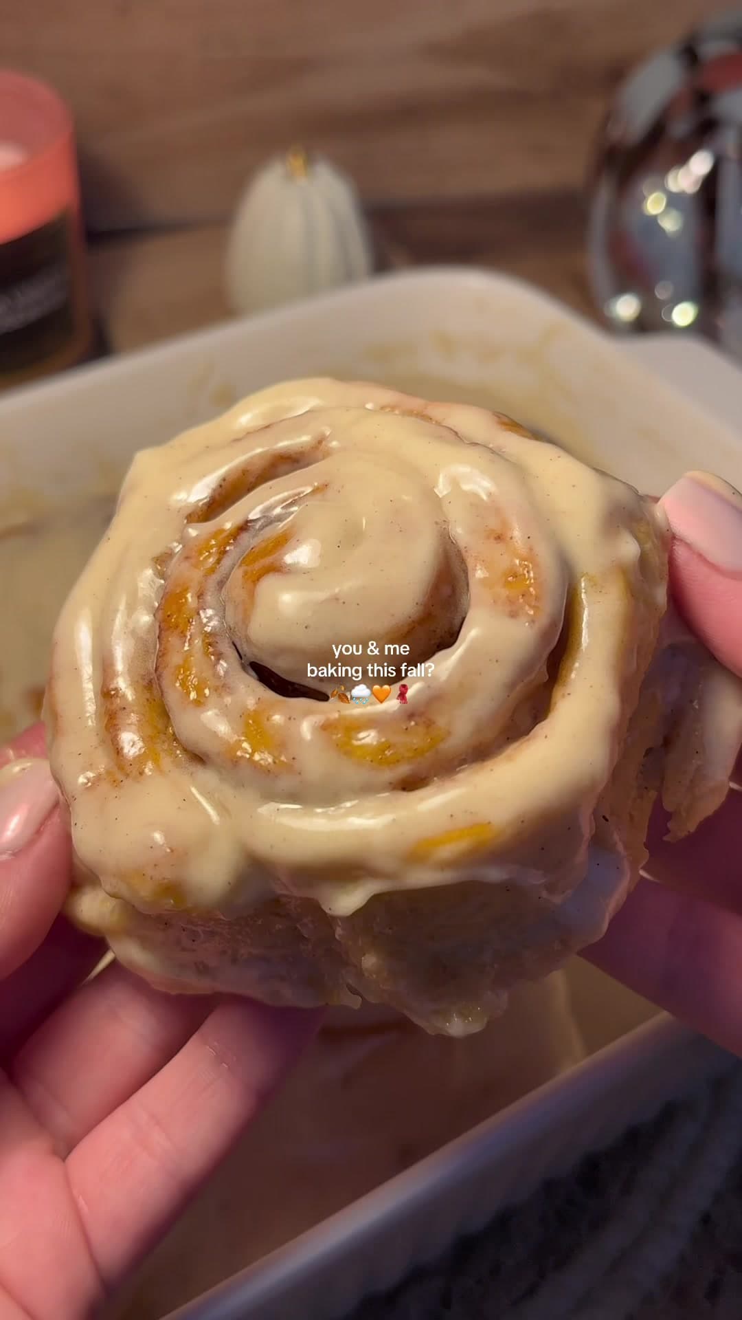 Rolo de Canela com Abóbora e Especiarias
