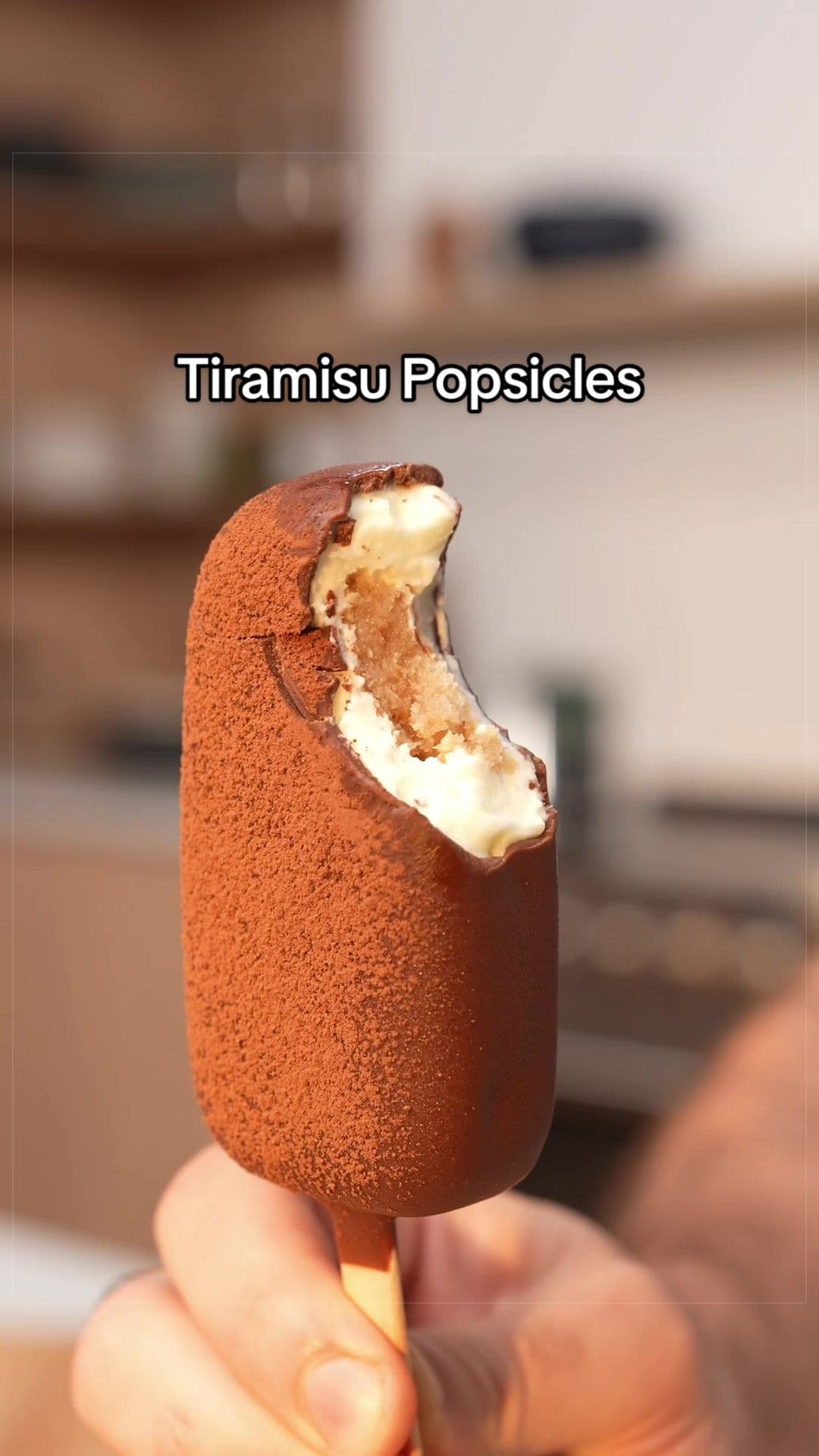 Tiramisu Popsicles