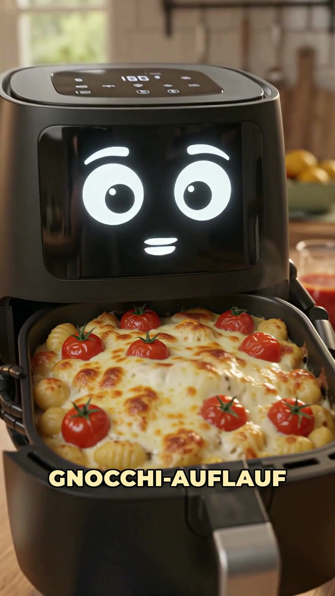Gnocchi-Auflauf aus dem Airfryer