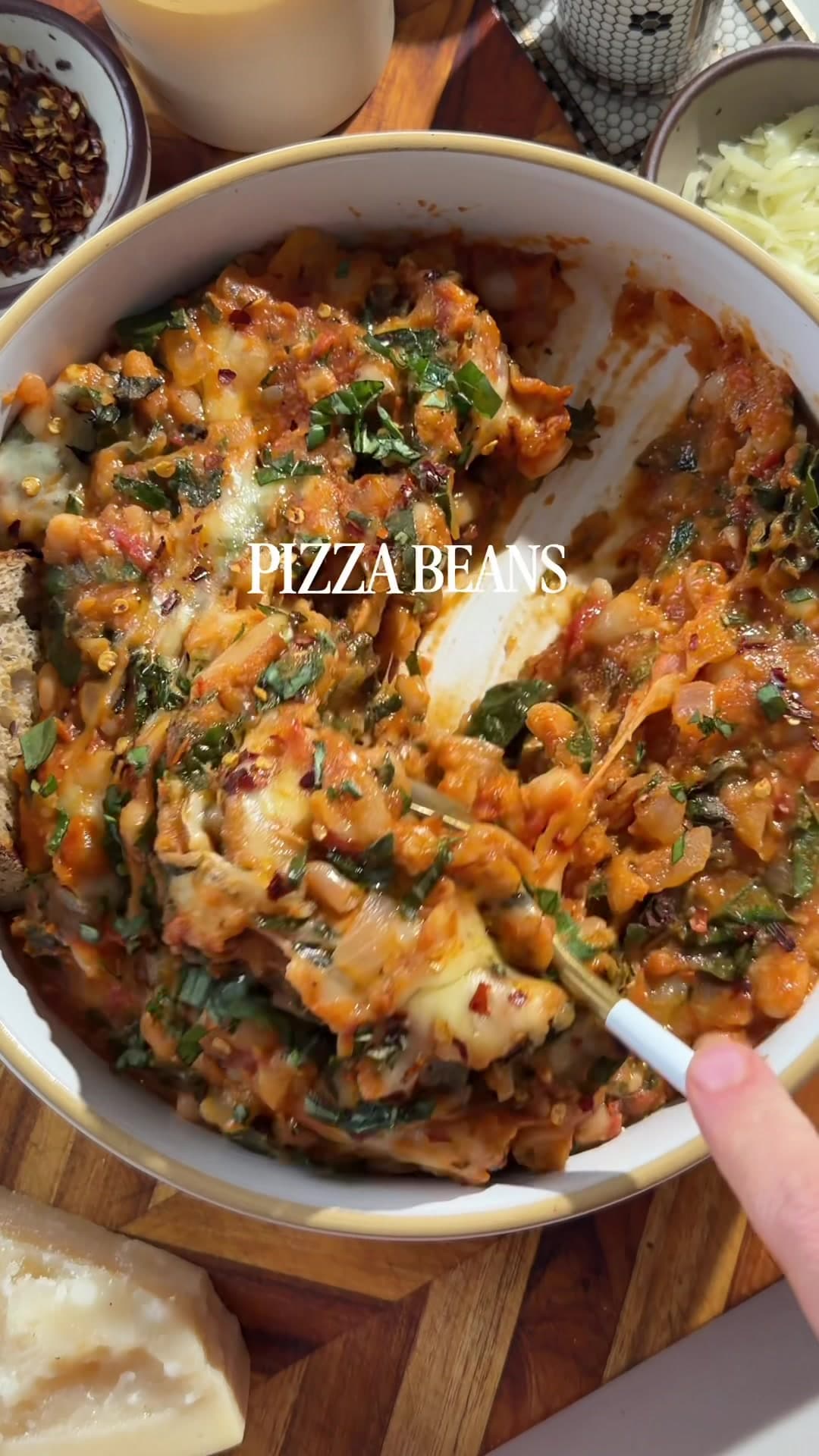 Pizza beans