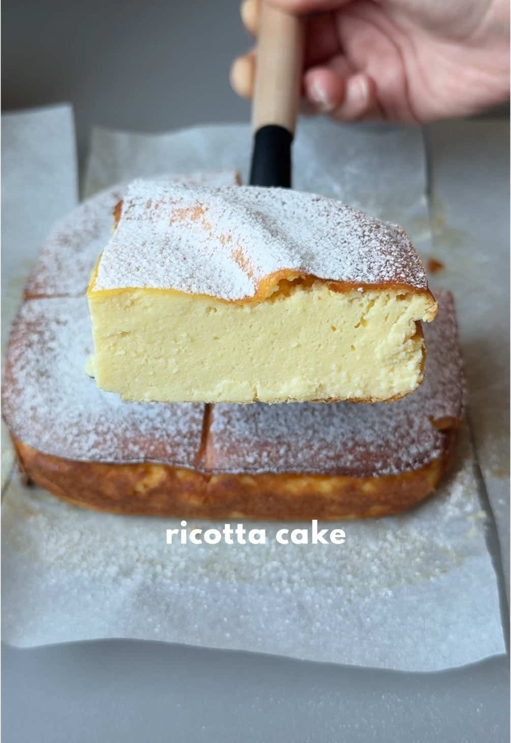 Flourless Ricotta Cake