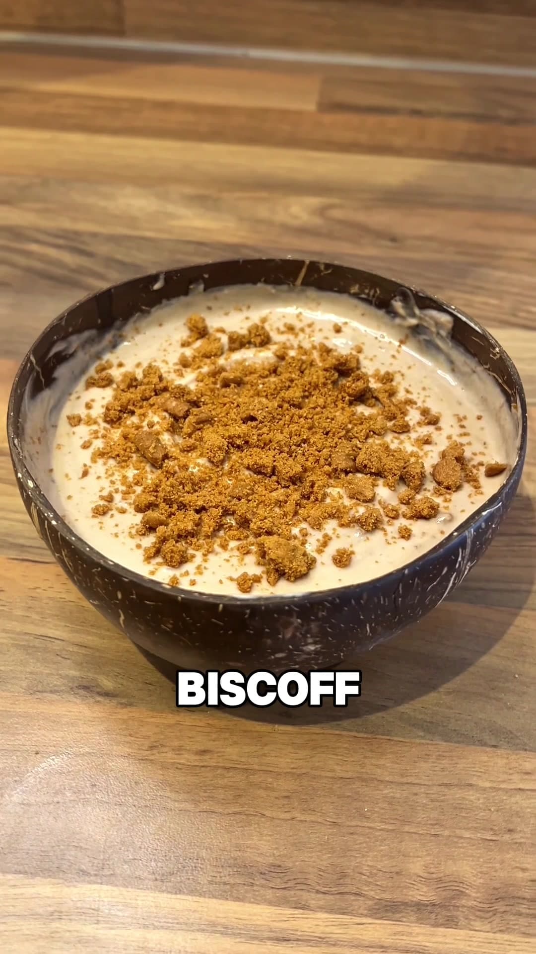 Bowl proteico al Biscoff