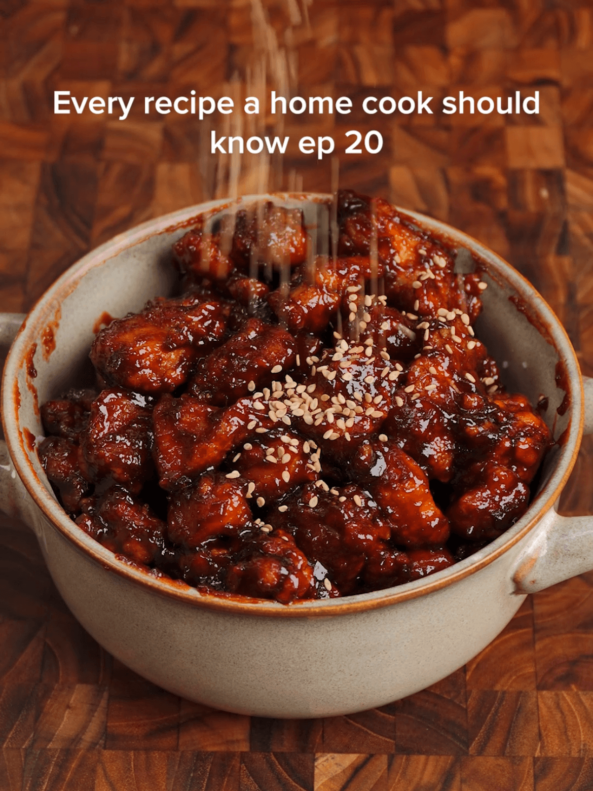 Frango Popcorn Coreano