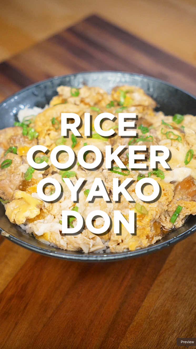 Rice Cooker Oyakodon