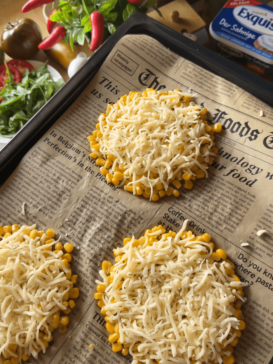 No-Dough Cheese Tacos