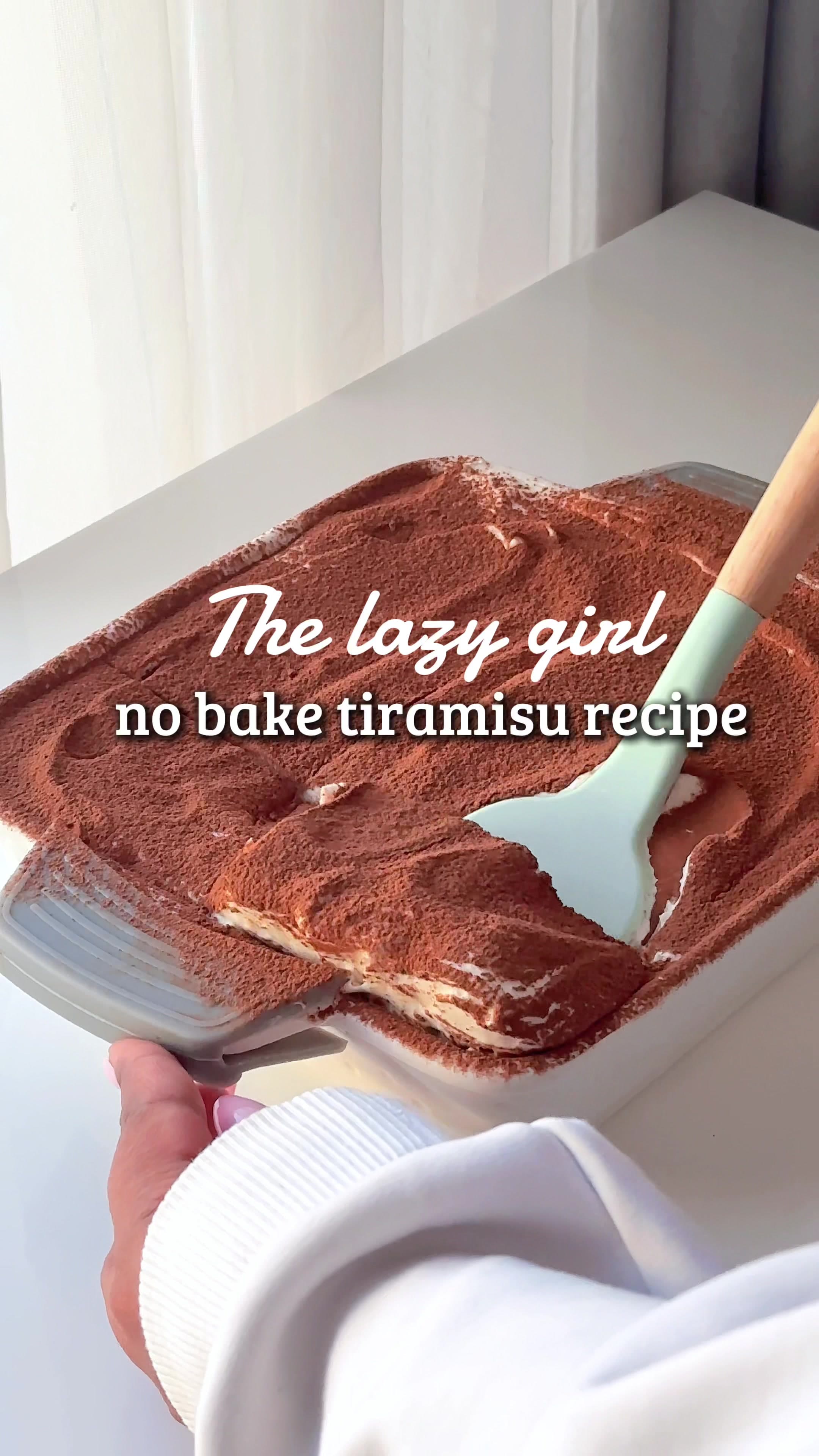 No-Bake Tiramisu